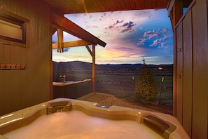 Covered Patio | Mountain + Golf Course Views