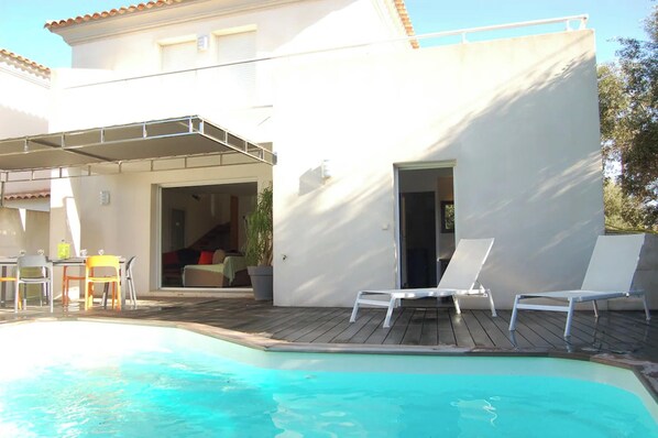 Swimming pool view