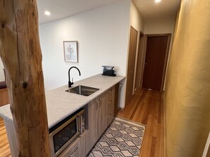 Hallway to bathroom 