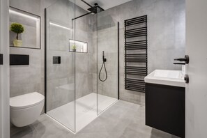 Bedroom 2 - Designer Ensuite Bathroom with Hansgrohe Rainfall Shower