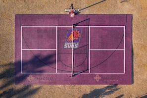 Private pickleball court for fun-filled matches with your group.
