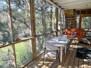 Screened Porch, First Floor