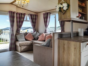 Open plan living space | Sea View 14 - Bonnie Escapes, Southerness