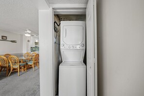 Never underestimate the convenience of a washer & dryer in your unit.