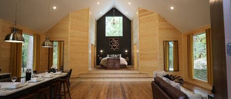 Studio Cabin-open floor-plan