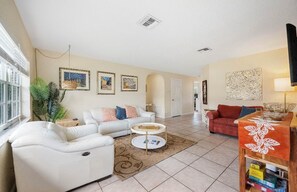 Comfy bright living room