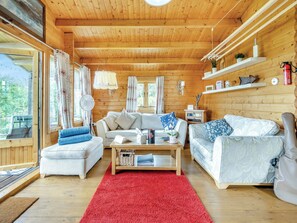 Open plan living space | The Cabin Cefn Mawr, Cefn Mawr, near Newtown