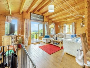 Open plan living space | The Cabin Cefn Mawr, Cefn Mawr, near Newtown