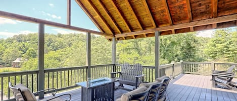 Upstairs Patio