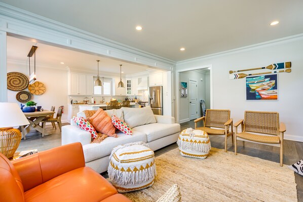 Long Branch Vacation Rental | 4BR | 2.5BA | Stairs Required | 2,190 Sq Ft