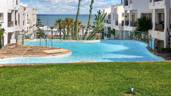 Swimming pool view
