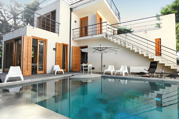 Swimming pool view