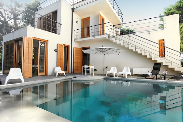 Swimming pool view