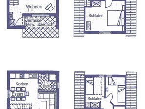 Grundriss Ferienhaus Seeblick