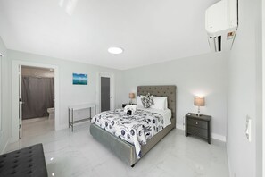 As you sink into the luxurious comfort, you'll find that this room is not just a place to rest your head; it's a private oasis where you can recharge your spirit. Whether you're traveling for business, enjoying a romantic getaway, or simply seeking a moment of solitude, our queen bedroom provides the ideal space.