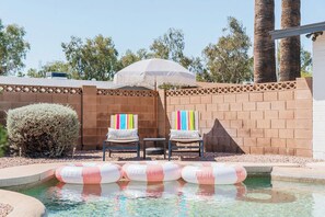 "Cute place with a great pool and responsive hosts!" -Zoe