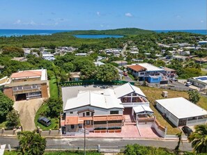 Aerial view of Casa Blue Laguna.