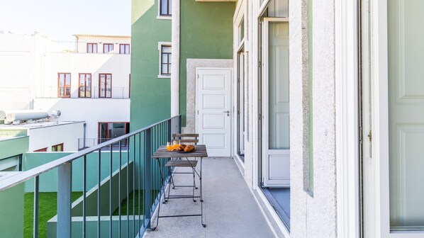 Lovely little balcony where you can enjoy a delicious breakfast before heading out to explore! #balcony #outdoors #lovelystay