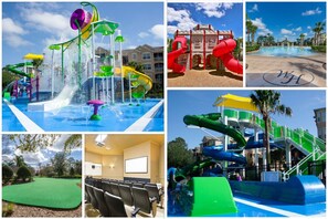 Enjoy non-stop fun with access to exciting waterpark amenities, perfect for families and kids of all ages!