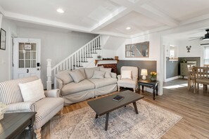 Relax in the spacious living room