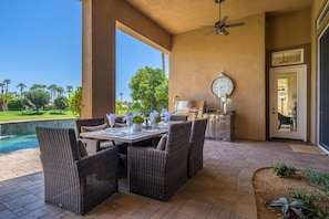 Outdoor dining