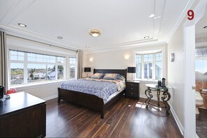 King size bed in second floor