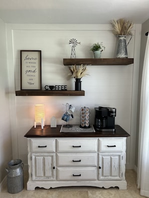 Fully Equipped Coffee Bar