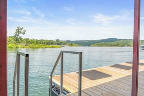 A dock that invites you to slow down, breathe deeply, and enjoy the natural beauty that surrounds you