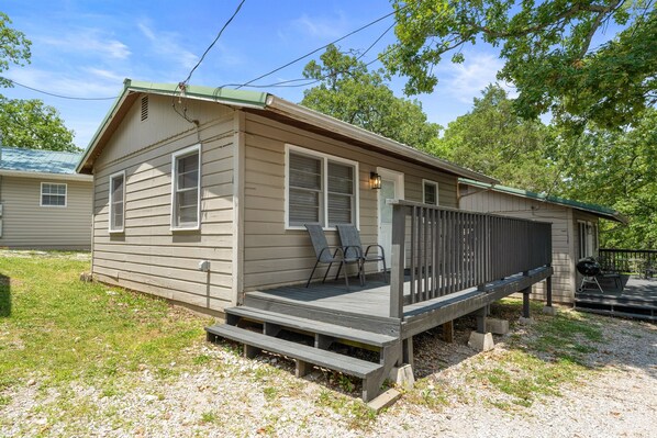 Relax, unwind, and enjoy the view your perfect retreat awaits on the deck
