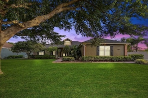 Front of home.