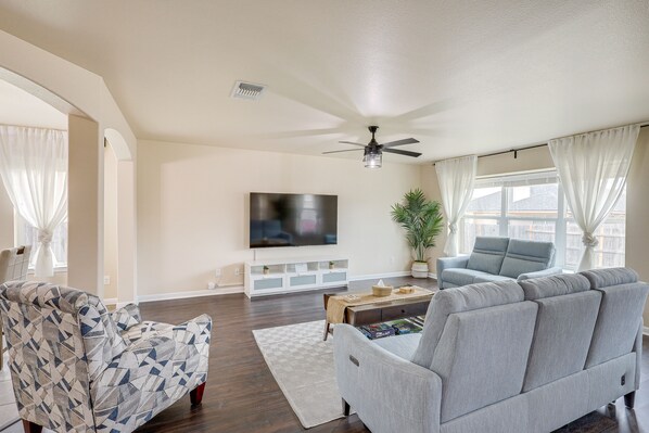 Killeen Vacation Rental | 4BR | 2BA | 2,032 Sq Ft | 1 Step to Enter