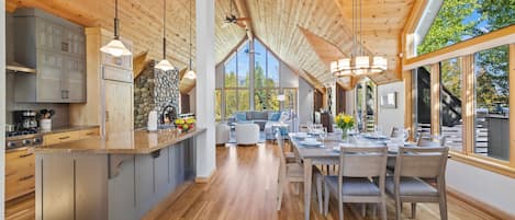 Kitchen and Dining Area