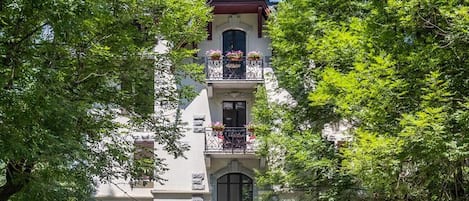 beau bâtiment historique à Chamonix