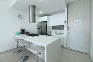 Vista general a la cocina