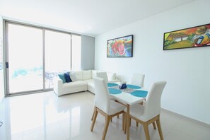 Comedor y sala de estar