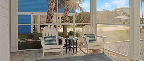 Plenty of Seating on Front Porch