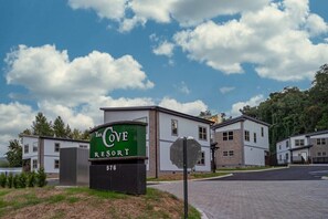 Entrance to the Cove (just past Gatlinburg Golf Course)