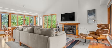 Main living room. Facing the front of the house