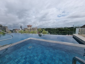 Pool auf dem Dach