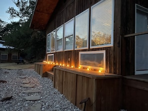 Evenings are magical here.