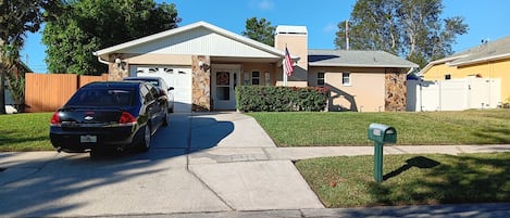 Beautiful room with private entrance,  private patio, and outdoor yard .
