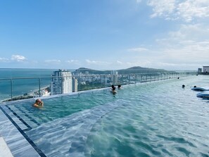 Rooftop pool