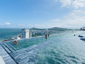 Rooftop pool