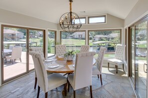 Sunroom | Dining Area | Dishware & Flatware