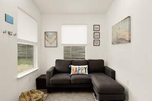 Super cute furnishings in your tiny cabin.