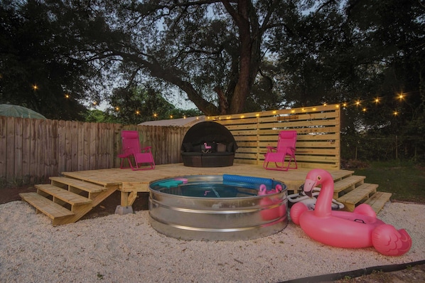 Hang out on the deck - Pool open March Til December