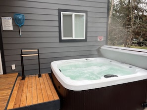 Bain à remous extérieur