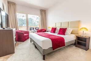 Get a peaceful night sleep in our cozy bedroom.