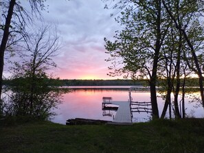 Beautiful sunsets from the dock