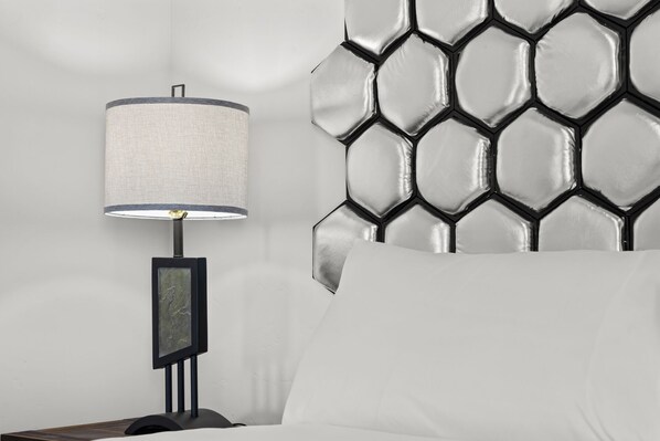 Sink into the plush comfort of a beautifully styled bed!